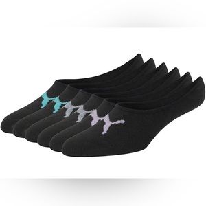 Puma Superlite liner no show socks 12 pairs!!!  Black Womens size 5-9.5
